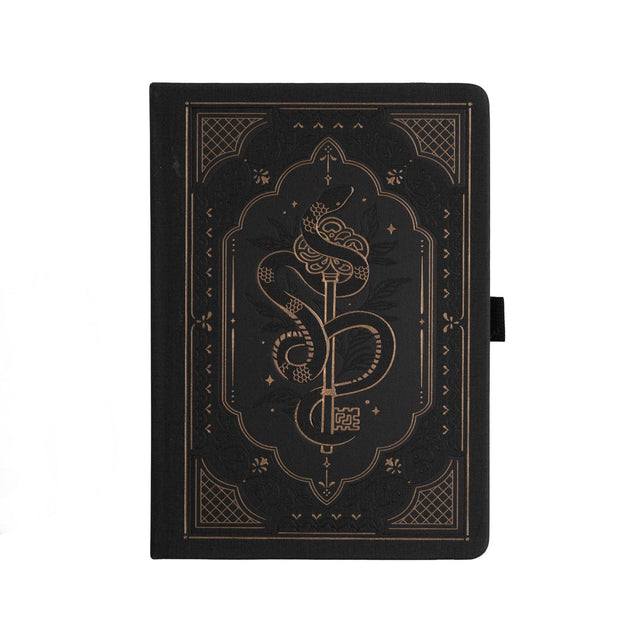 Archer & Olive - Coiled Key Dot Grid Notebook: White / A5: 192 Pages