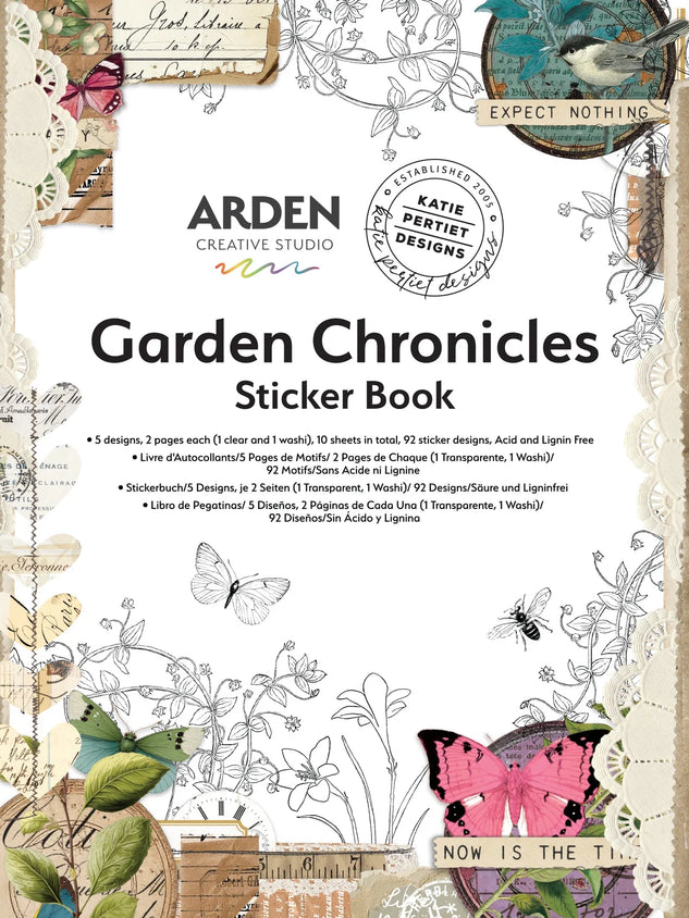 Arden Creative Studio -  Garden Chronicles Sticker Book