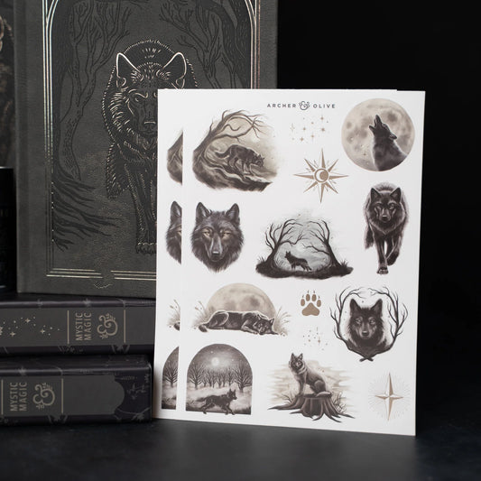 Archer & Olive- Wolf in the Night | Sticker Set image 2